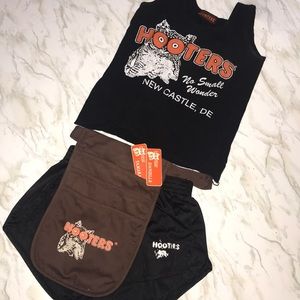 Hooters girl uniform - black